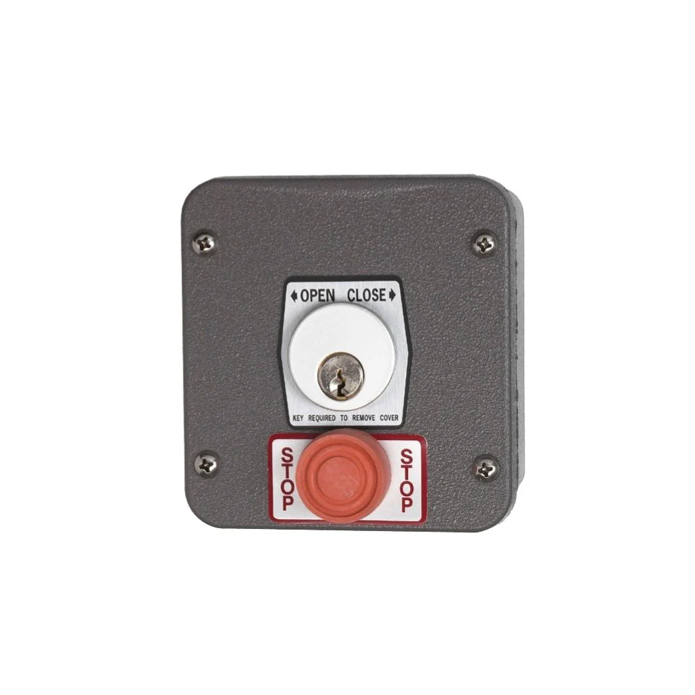 Linear Exterior Key Station with Stop Button | LIN-2500-2483