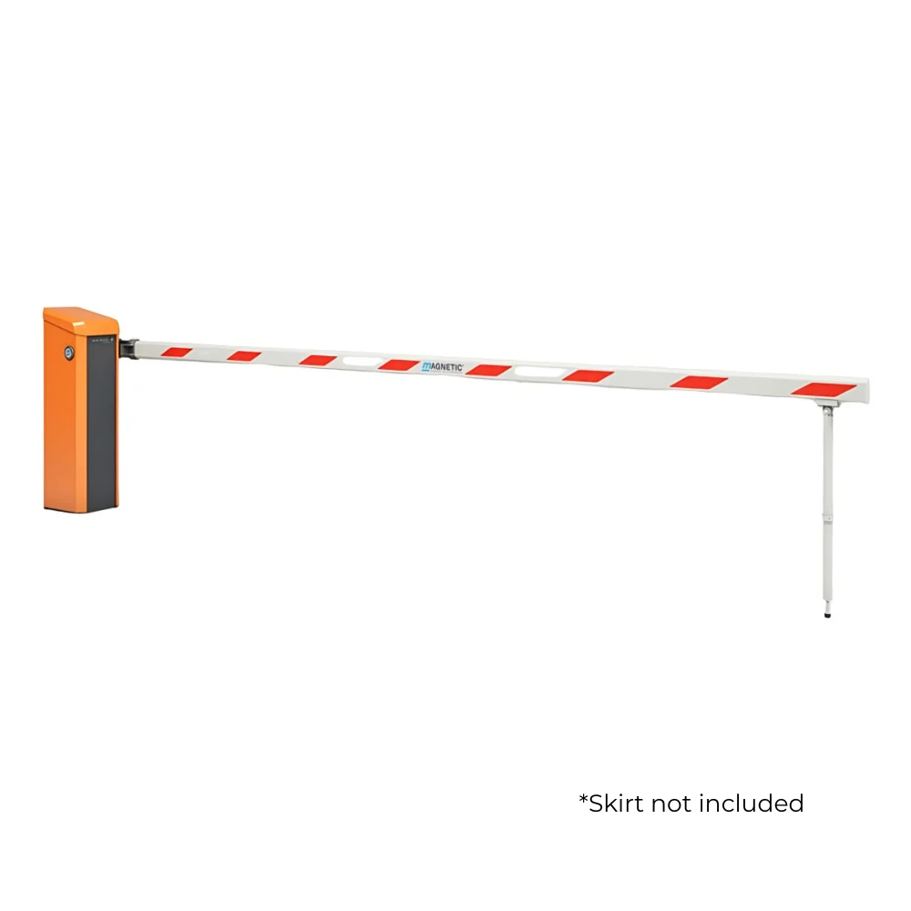 Magnetic Autocontrol Access Pro-H Left-Hand Barrier Gate with 12' MicroBoom Arm