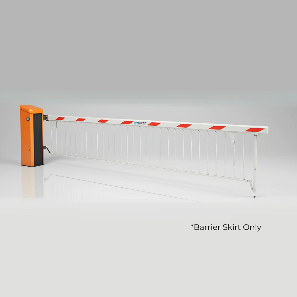 Magnetic Autocontrol Spare Barrier Arm Skirt Kit 10' (Uninstalled) | MAG-GS02_10_E - Image 2