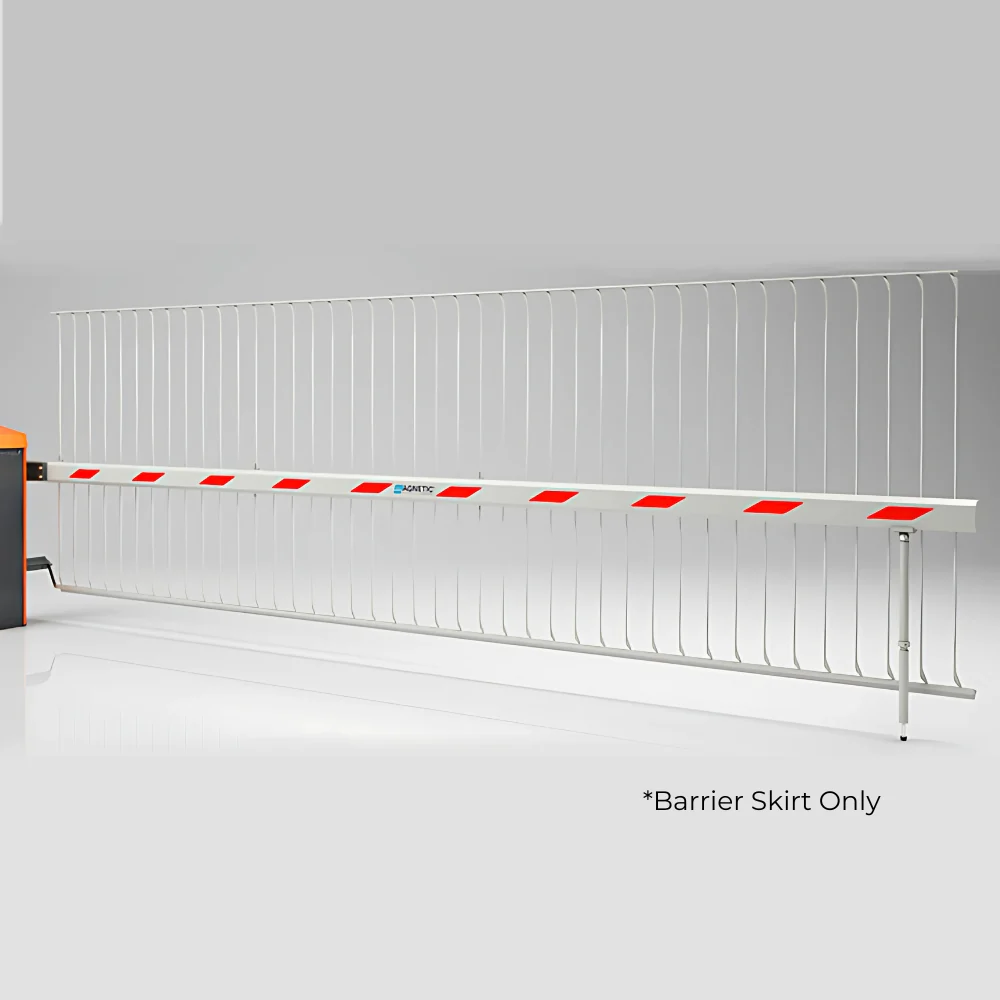 Magnetic Autocontrol Barrier Arm Skirt Length Up to 9.8 ft. with 70 inches Over-Climb Protection (Skirt Only) | MAG-GUE1802_030 - Image 2