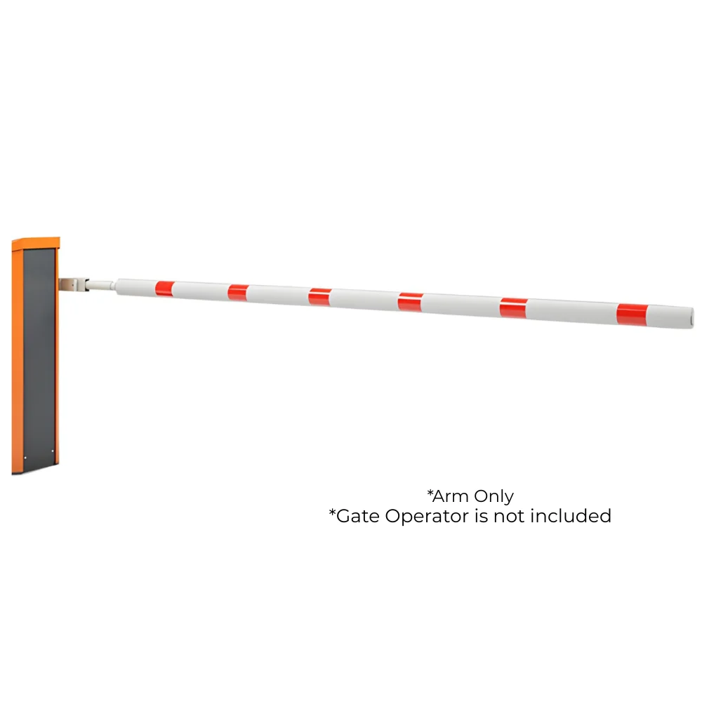 Magnetic Autocontrol White Round Foam Toll Swing-Away MicroBoom 10' (Arm Only) | MAG-MICROBOOM_AT030
