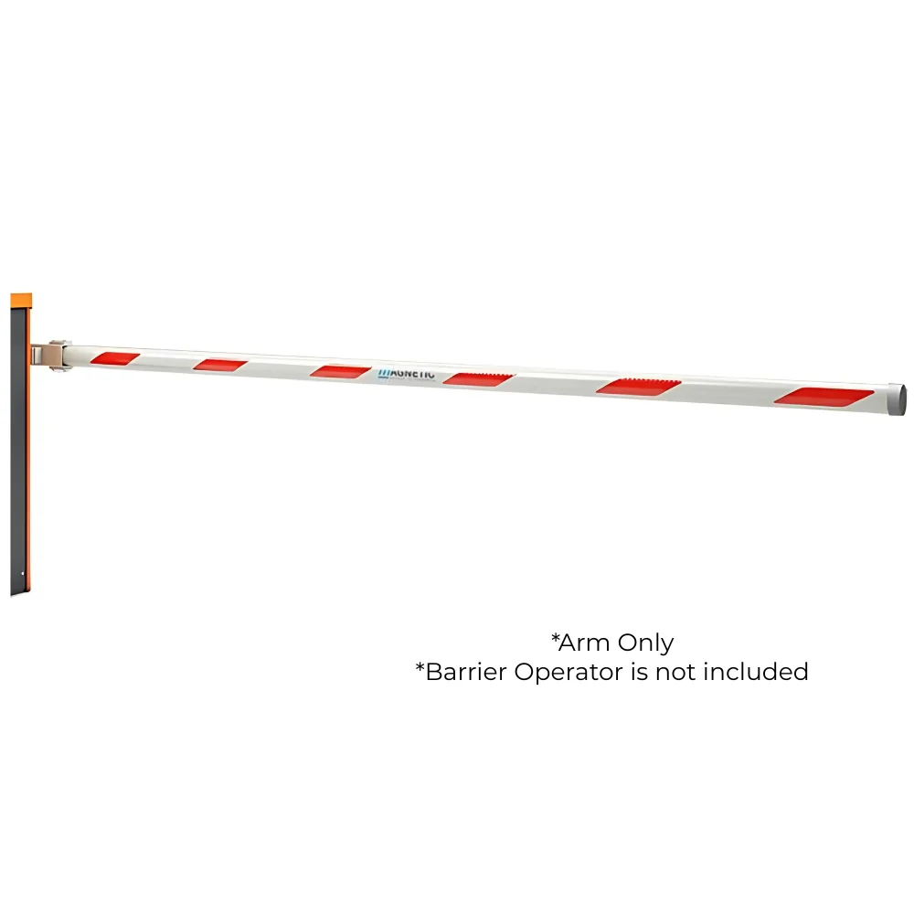 Magnetic Autocontrol 10' Round Toll Swing-Away Microboom Arm Only | MAG-MICROBOOM_TC010