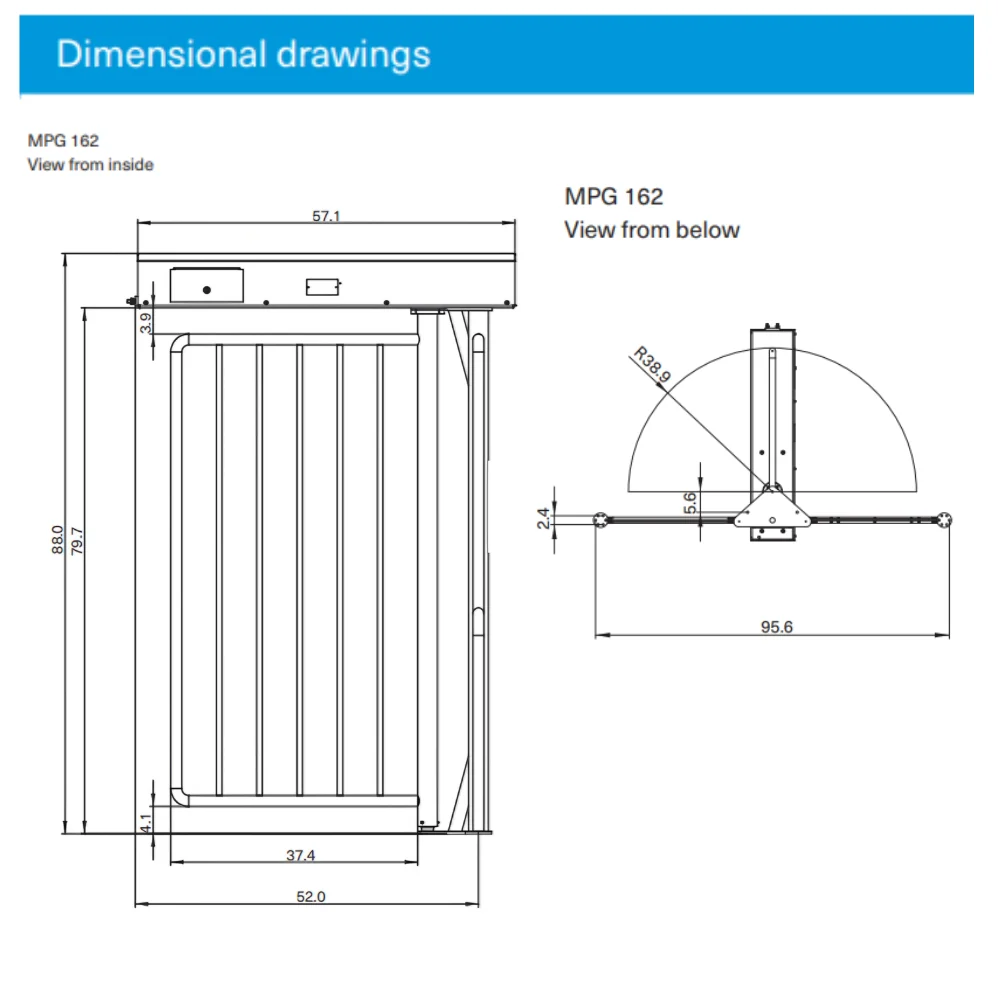Magnetic Autocontrol MPG Add-On Full-Height Motorized Swing Gate (Custom Color & SS 316) | MAG-MPG-162C-C140X - Image 3
