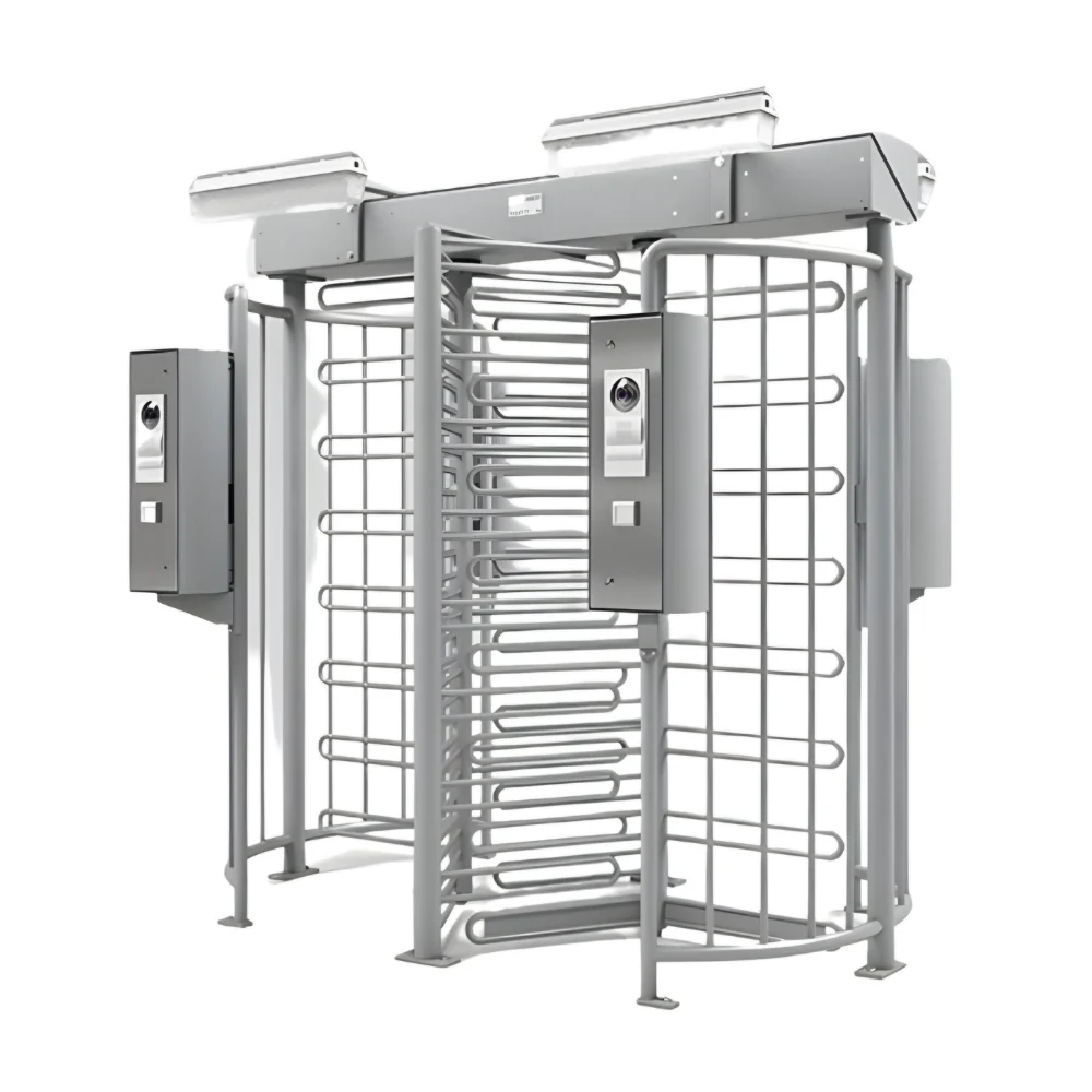 Magnetic Autocontrol MPT Full-Height Dual-Lane Motorized Turnstile (RAL 7042) | MAG-MPT152C-C300