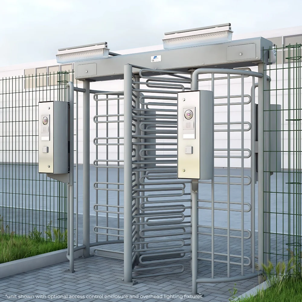 Magnetic Autocontrol MPT Full-height Turnstile Dual Lane Motorized (Custom Color) | MAG-MPT152C-C300X - Image 2
