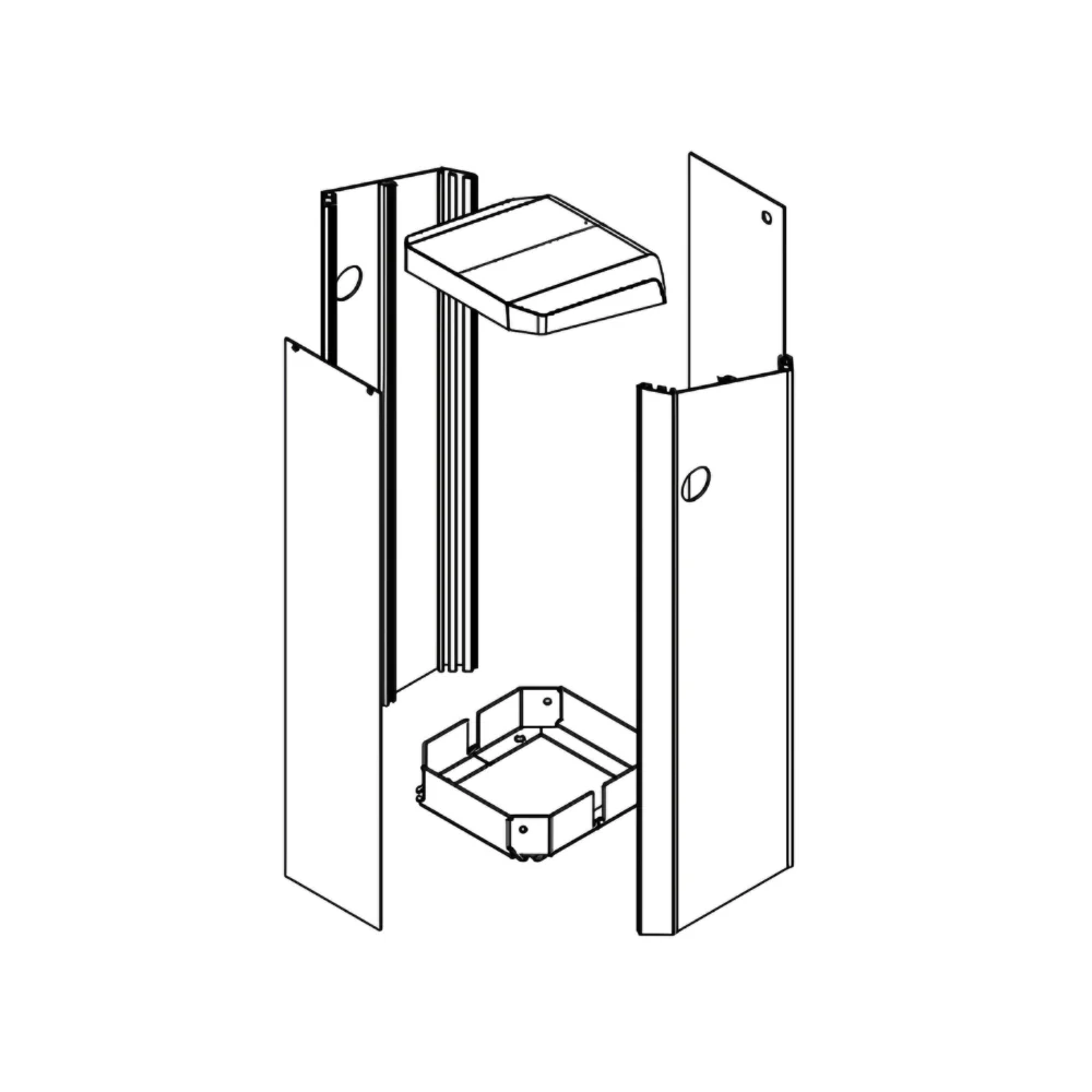 Magnetic Autocontrol Microdrive Toll Barrier Housing