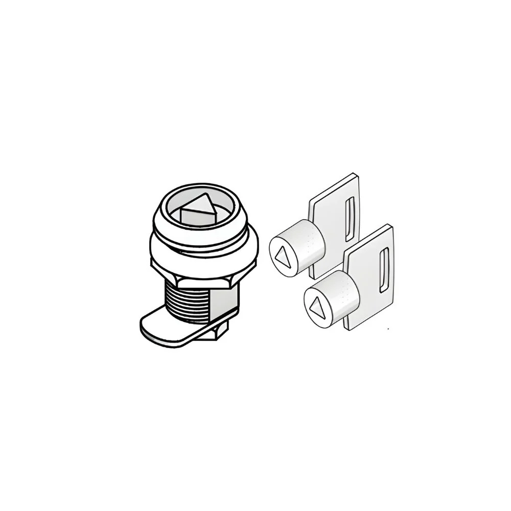 Maximum Controls MX010 Camlock Assembly With Cover And Key