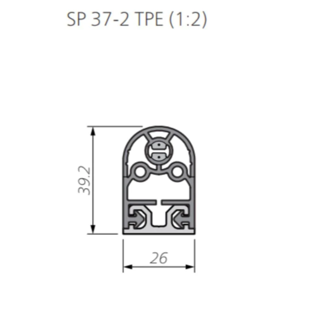 Mayser 7504000 SP37-2 DIY Safety Edge Assembly Kit (4.92' Length) - Image 7