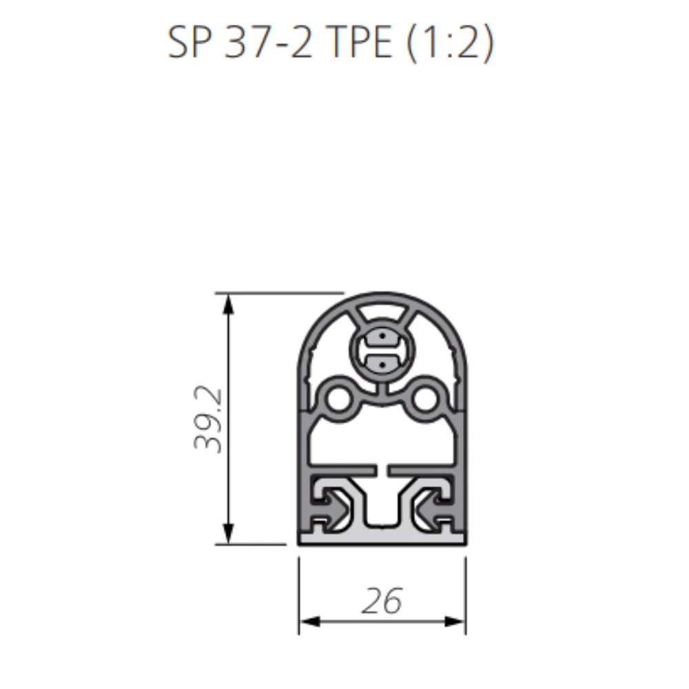 Mayser 7504001 SP37-2 DIY Safety Edge Assembly Kit (6.56' Length) - Image 7