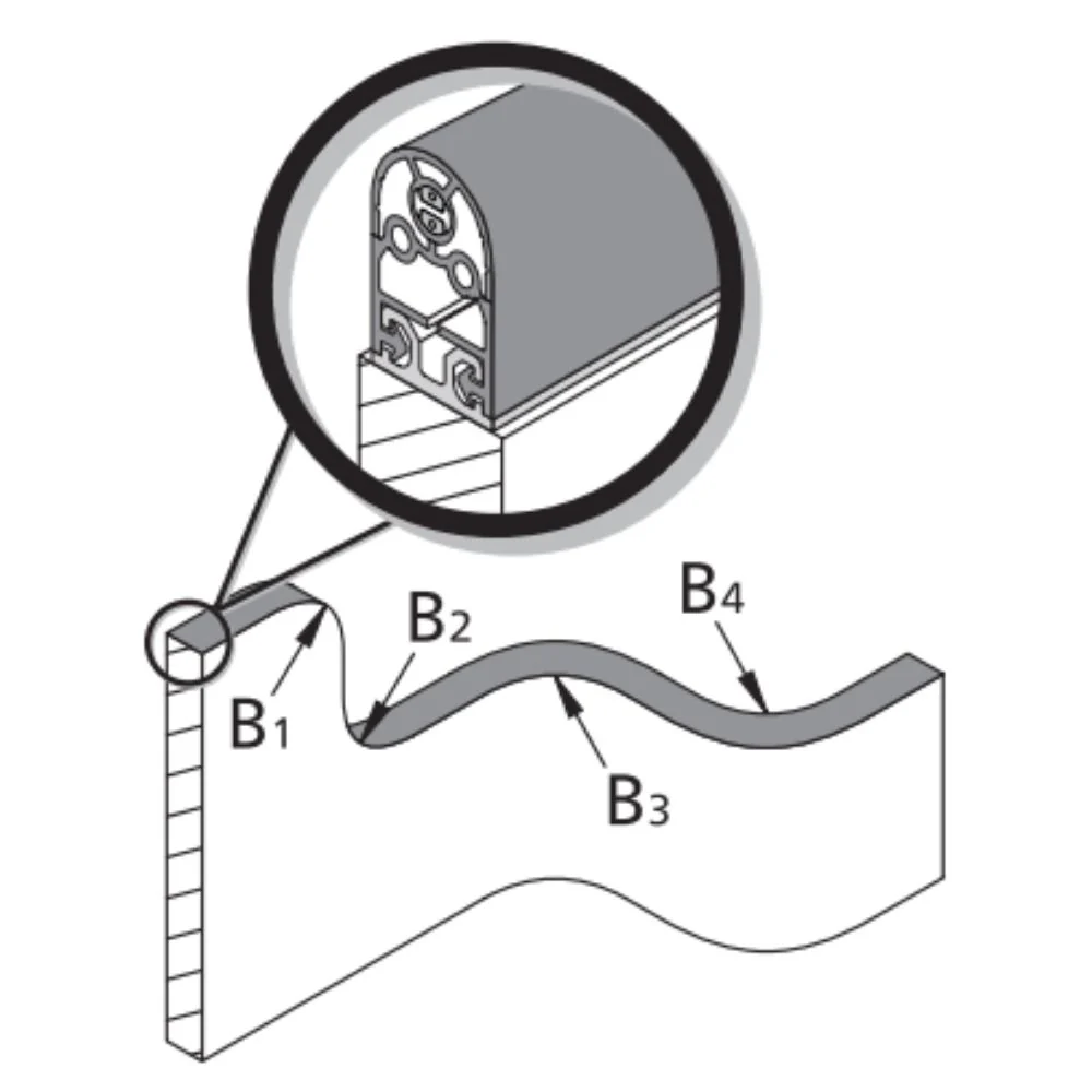 Mayser 7504001 SP37-2 DIY Safety Edge Assembly Kit (6.56' Length) - Image 8