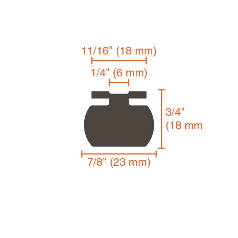 Miller Edge Slide Gate Sensing Edge Monitored 5' with Mounting Channel | MLE-MG110-K10-2E-05-T2 - Image 4