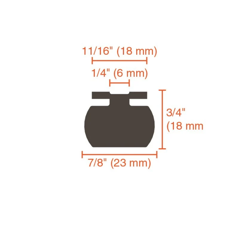 Miller Edge Slide Gate Sensing Edge Monitored 4' with Mounting Channel | MLE-MG110-K10-2E-04-T2 - Image 4