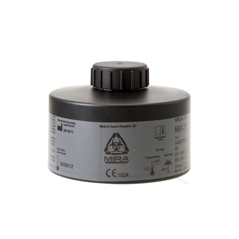 MIRA Safety NBC77SOF CBRN Gas Mask Filter | MIR-NBC77SOF - Image 5