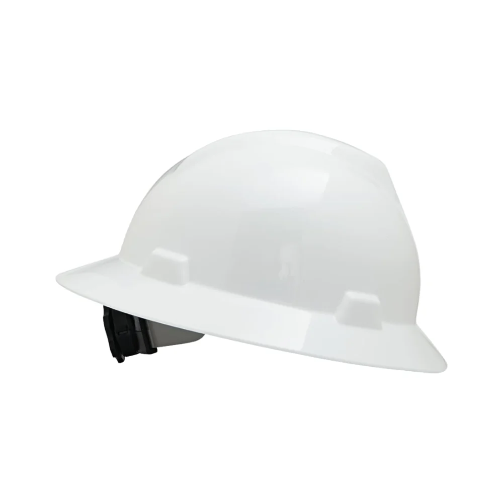 MSA Safety V-Gard Protective Hats (White) | MSA-454-475369