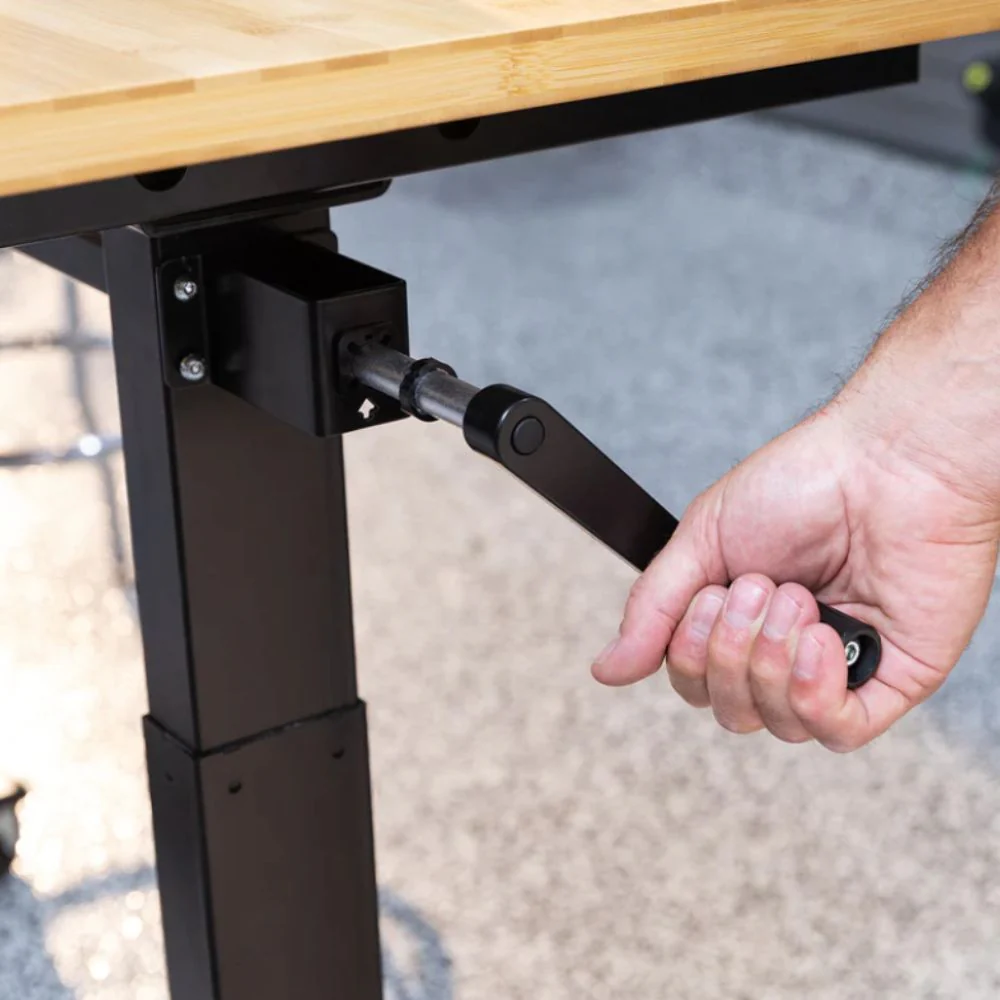 NewAge Products 56" Manual Adjustable Height Worktable with Drawer - Image 5