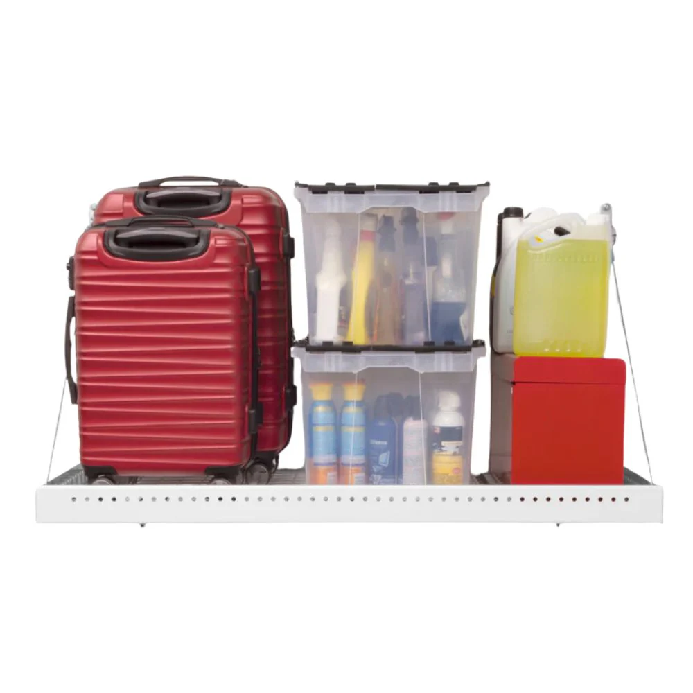 NewAge Products Pro Series 2'x4' Wall Mounted Steel Shelf - Image 4