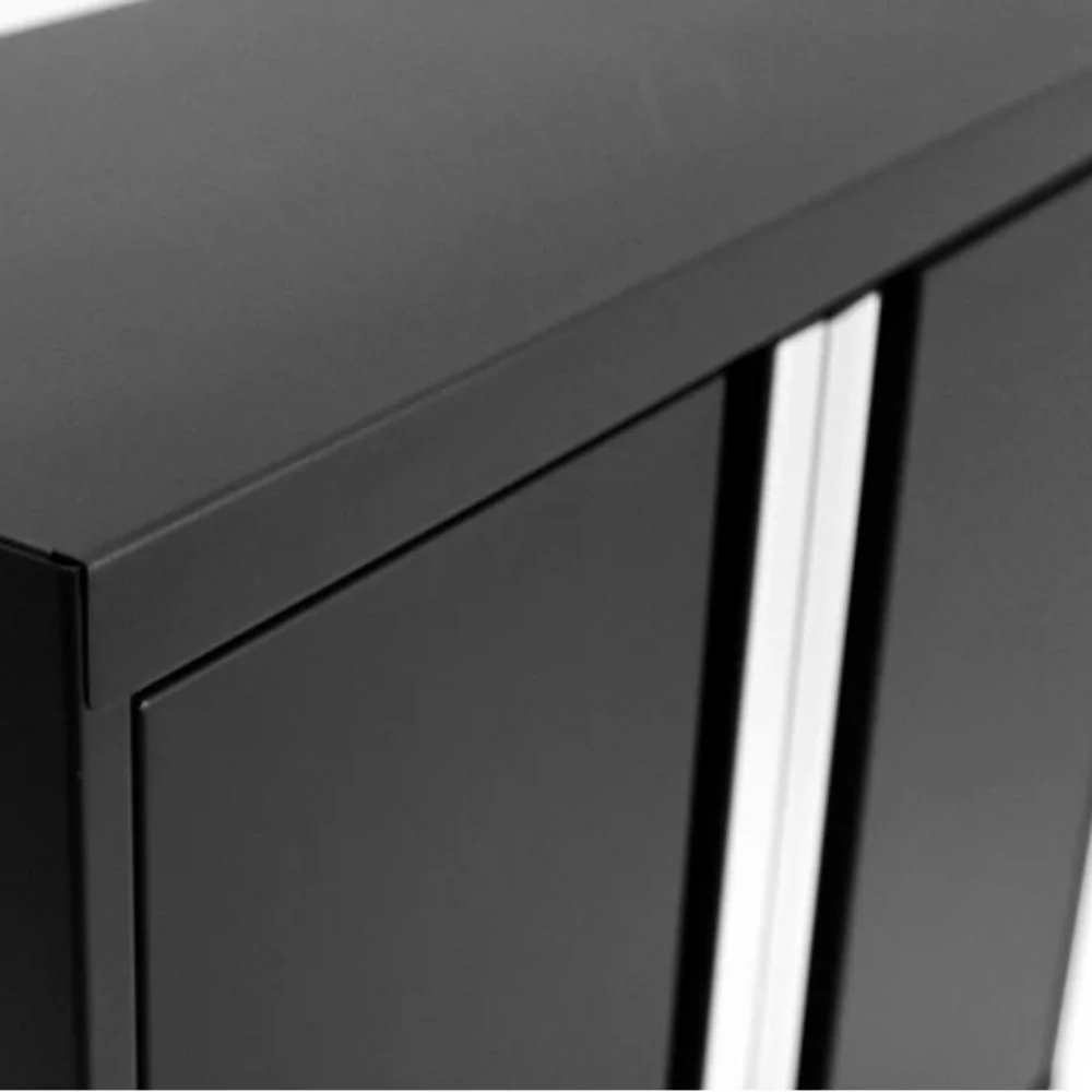 NewAge Products Pro Series 6 Piece Cabinet Set - Black Frame/Black Door - Image 3