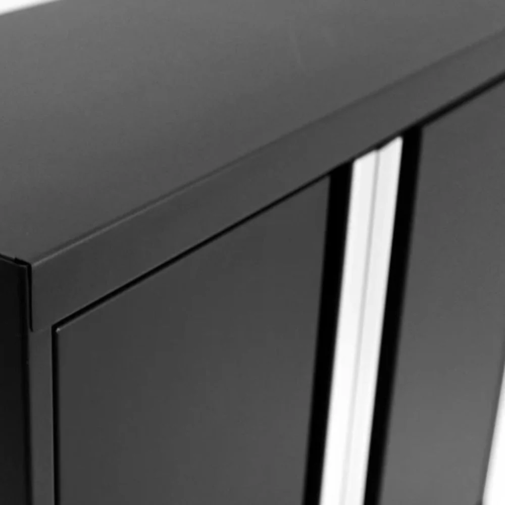 NewAge Products Pro Series 7 Piece Cabinet Set (Black Frame with Black Door) - Image 5