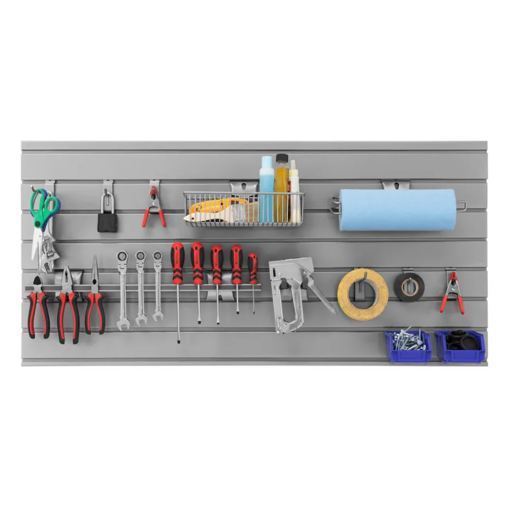 NewAge Products Steel Slatwall 20-Piece Accessory Kit | NEW-51721 - Image 3