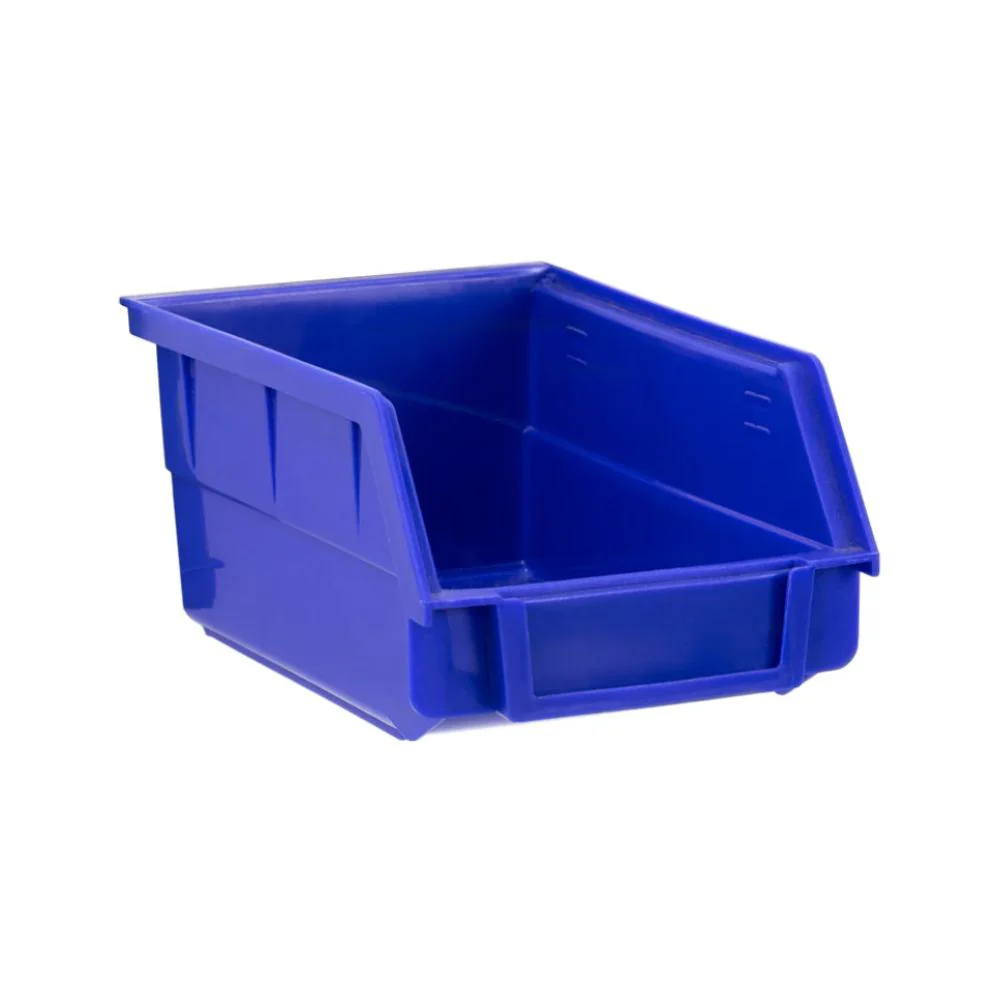 NewAge Products Steel Slatwall Blue Parts Bins (Pack of 4) | NEW-52226 - Image 2