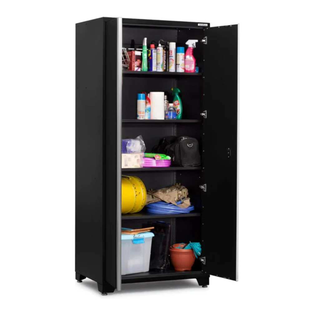 NewAge Products Pro Series 36" Multi-Use Locker (Black Frame/Black Door) | NEW-52805 - Image 3