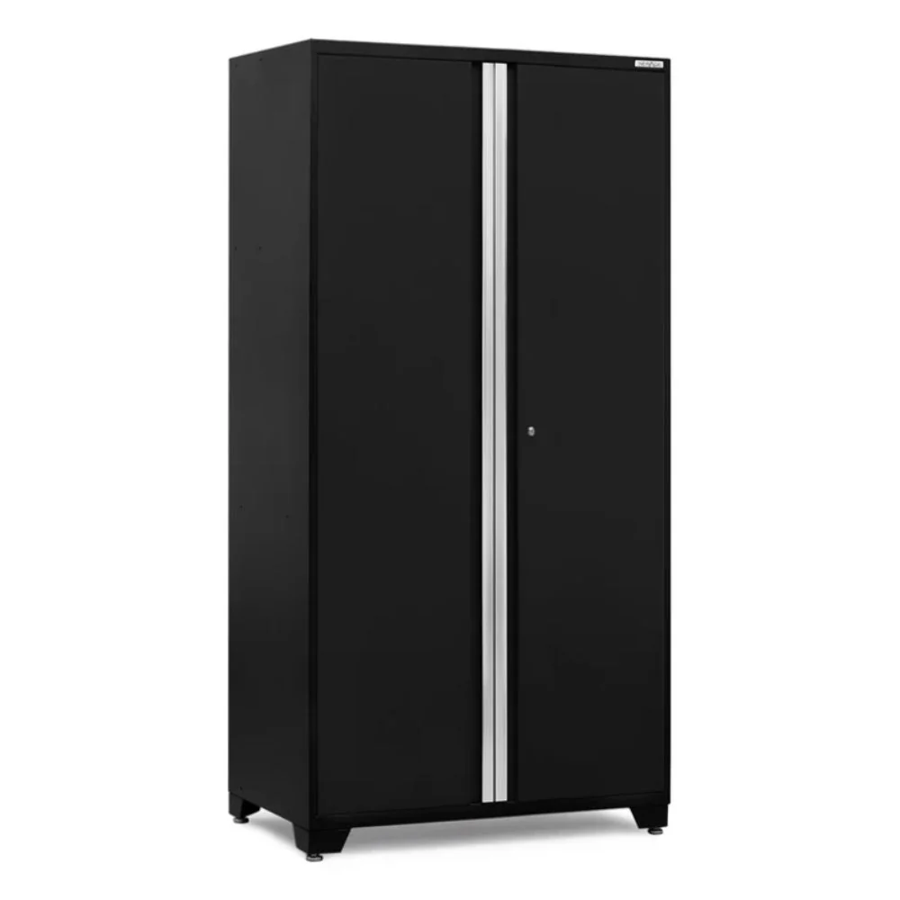 NewAge Products Pro Series 42" Multi-Use Locker - Black Frame with Black Door | NEW-52843