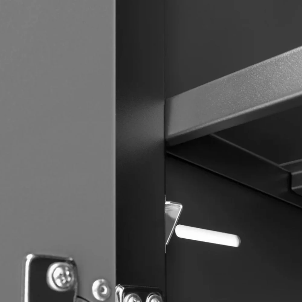 NewAge Products Pro Series 42" Multi-Use Locker - Black Frame with Black Door | NEW-52843 - Image 6