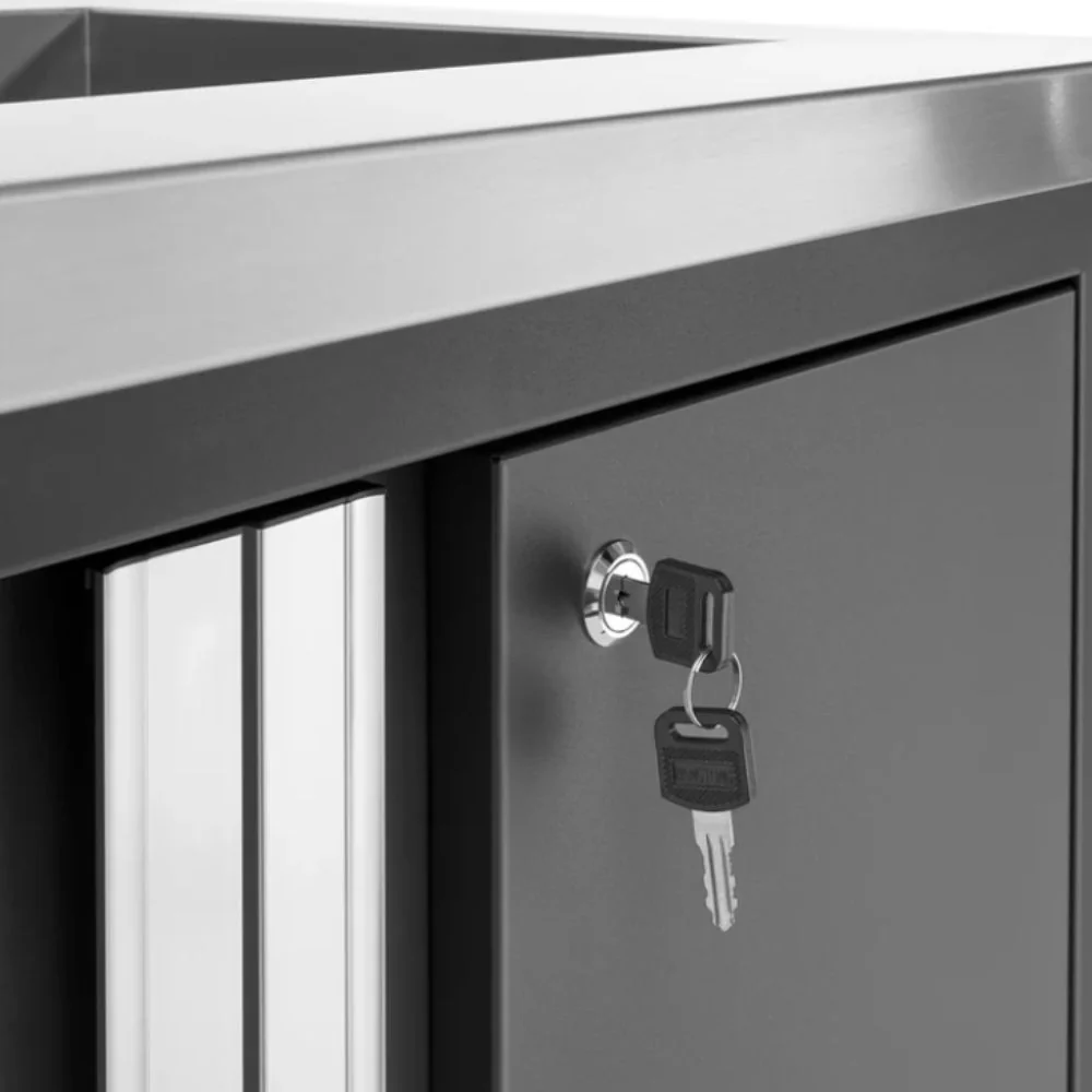 NewAge Products Pro Series 28" Sink Cabinet without Faucet - Black Frame/Black Door | NEW-52889 - Image 4