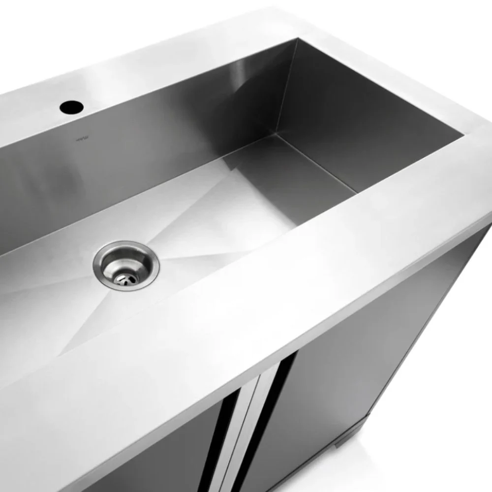 NewAge Products Pro Series 28" Sink Cabinet without Faucet - Black Frame/Black Door | NEW-52889 - Image 6