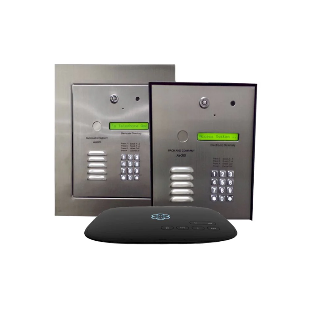 Pach and Company AeGIS 7000V Series VOIP Slim Line Multi-Tenant Systems (250 Tenants) Surface Mount | PAC-7000V