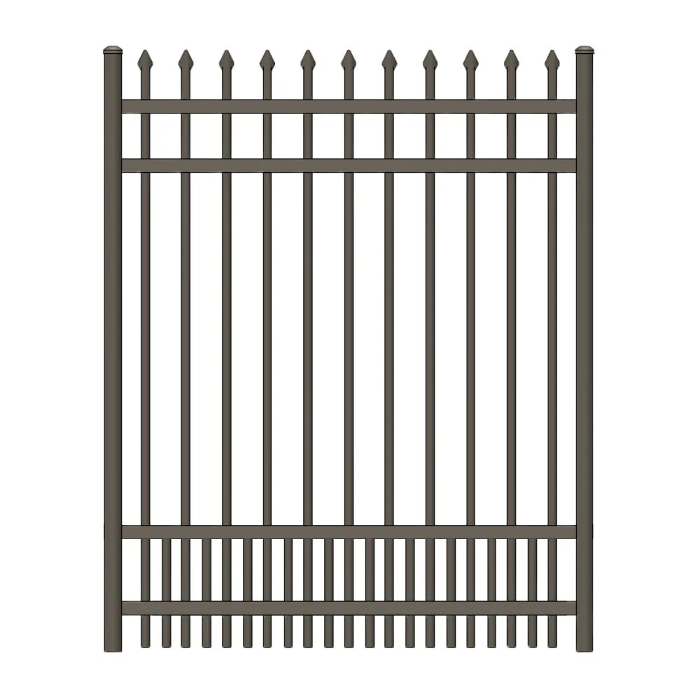 Parkway Walk Gate 3’ H x 3.5’ W Aluminum Maine Style - iDeal (Bronze) - Image 2