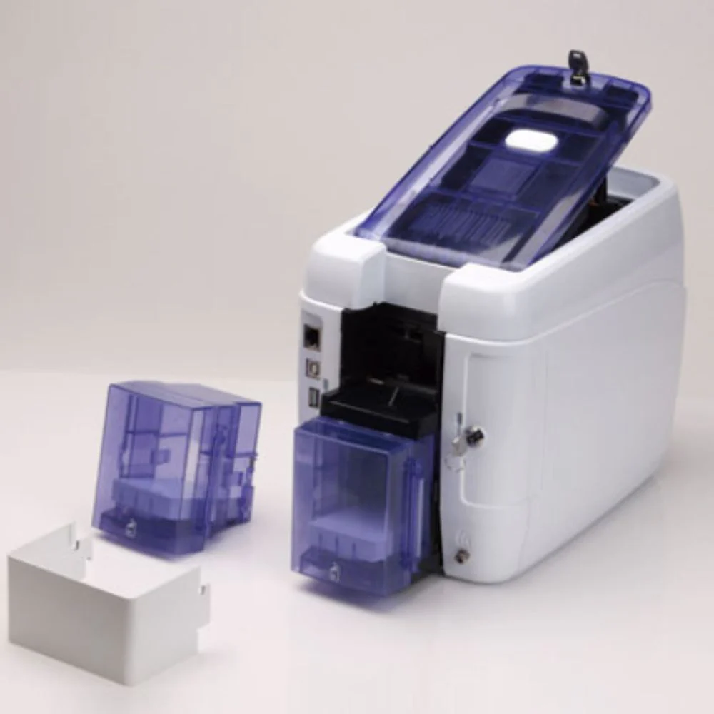 Pointman N12-0121-00 Nuvia N20S Single-Sided Card Printer w/ MIFARE and Contact Smart Card Encoder - Image 4