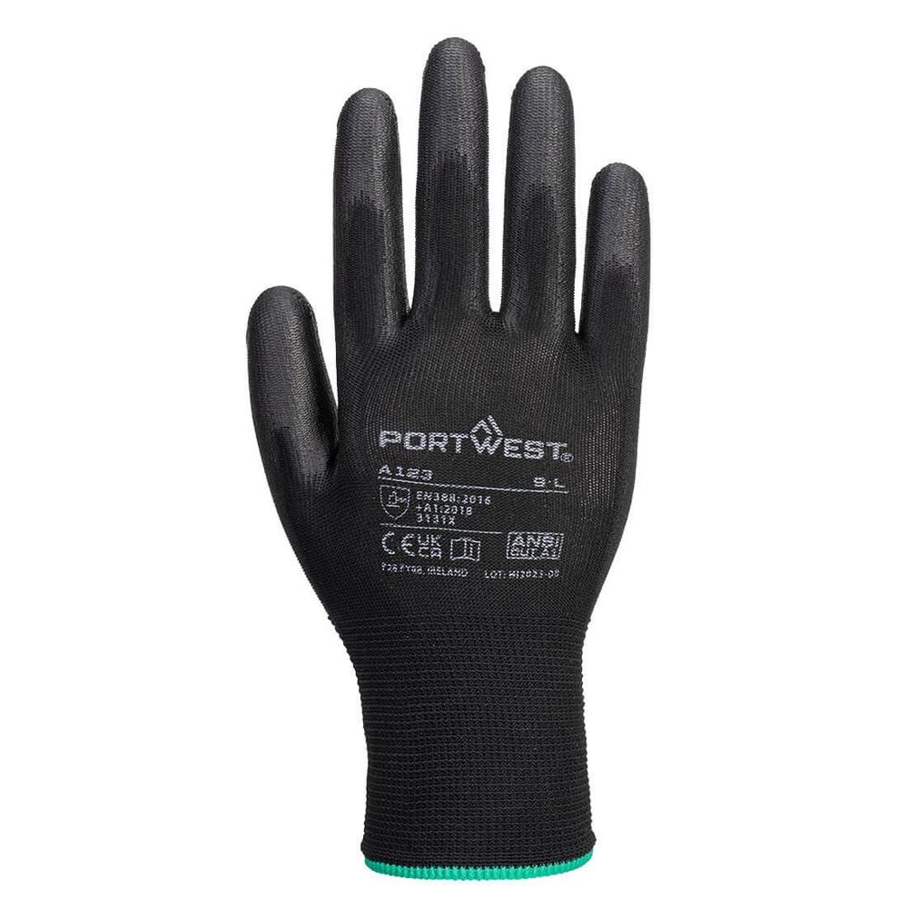 Portwest A123 - Latex Free PU Palm Glove - Full Carton (144) - Image 2