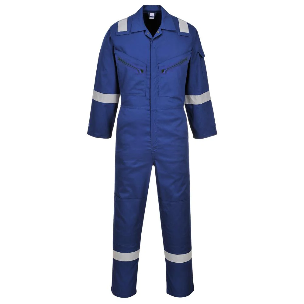 Portwest C814 - Iona Cotton Coverall (Royal Blue)