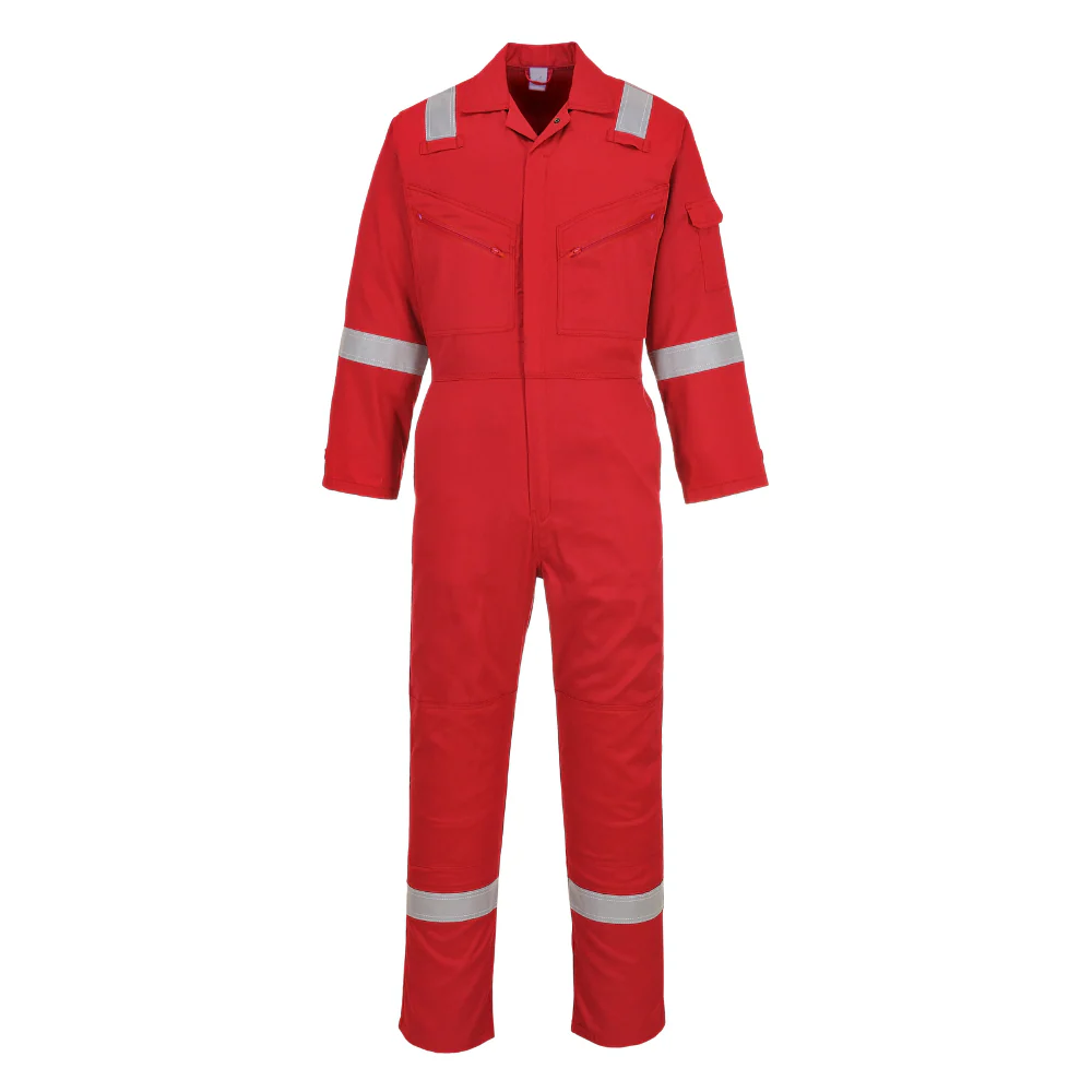 Portwest C814 - Iona Cotton Coverall (Red)