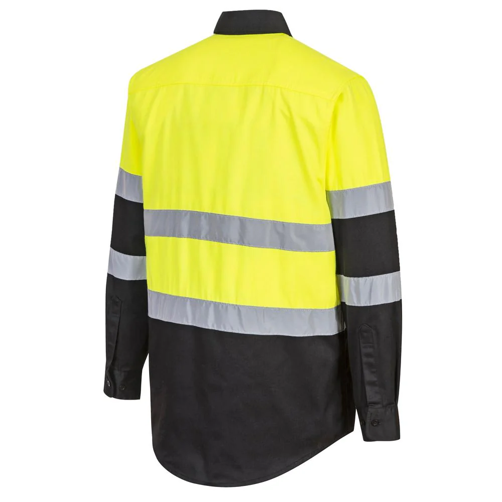 Portwest E066 - Two Tone ANSI Long Sleeve Work Shirt - Image 3