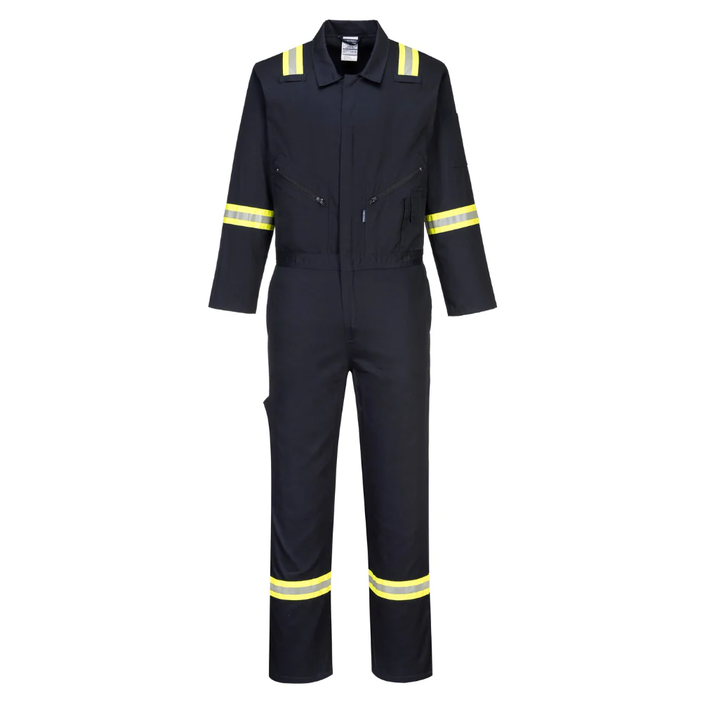 Portwest F129 - Iona Xtra Cotton Coverall (Navy Blue)