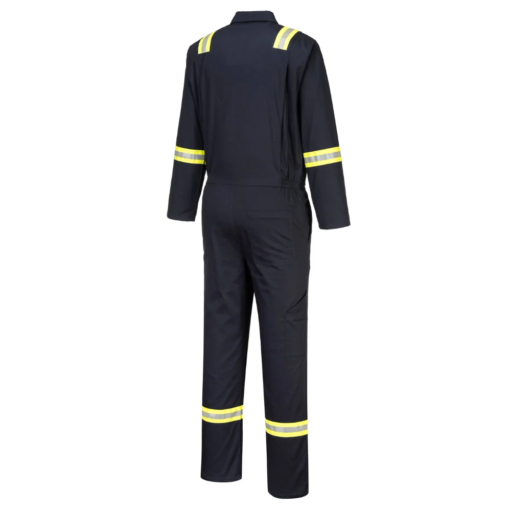 Portwest F129 - Iona Xtra Cotton Coverall (Navy Blue) - Image 4