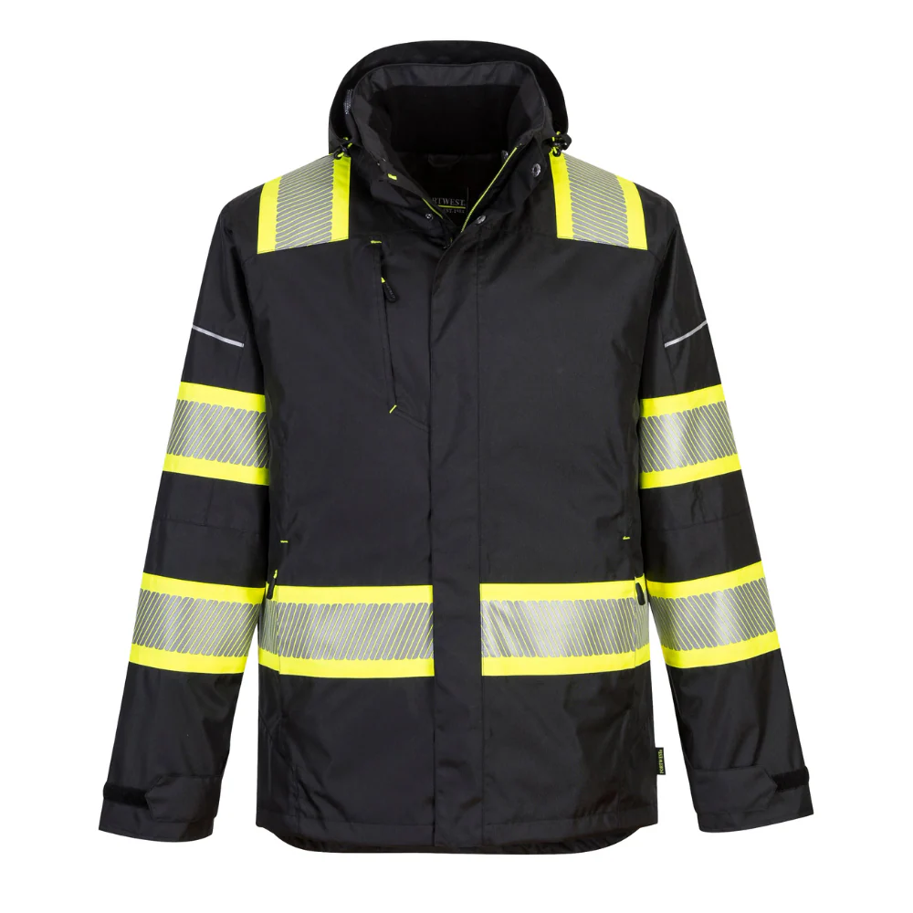 Portwest F144 - Iona Plus Winter Jacket (Black) - Image 2