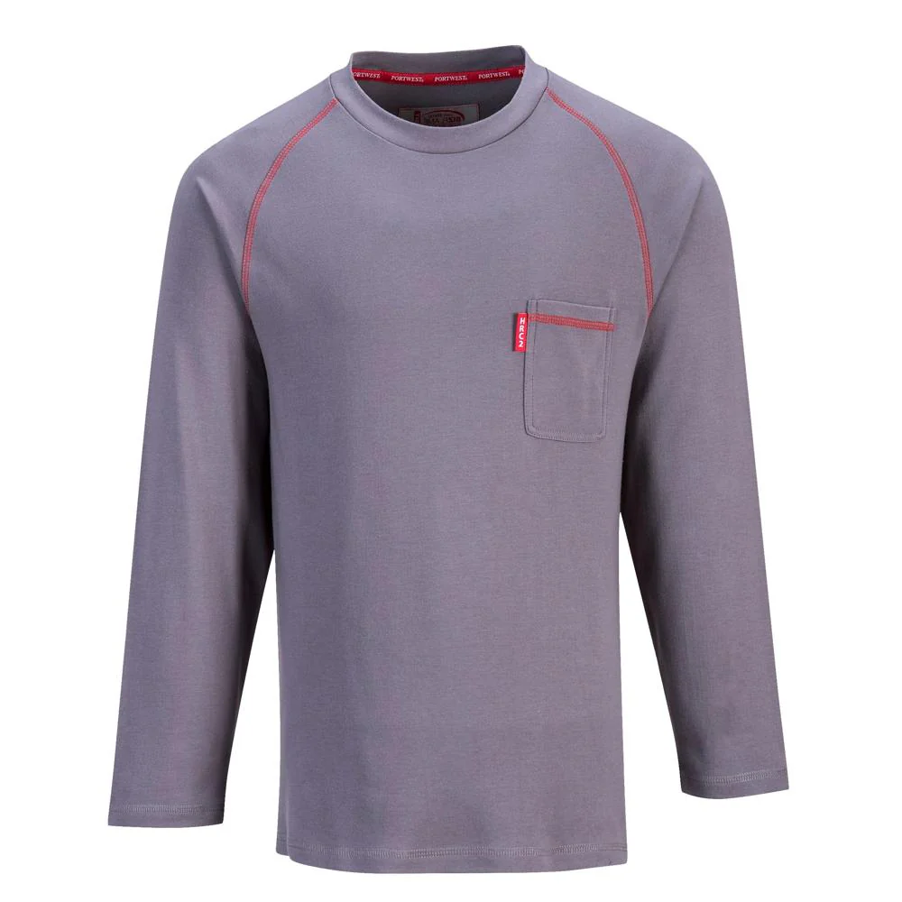 Portwest FR01 - Bizflame FR Crew Neck (Gray)