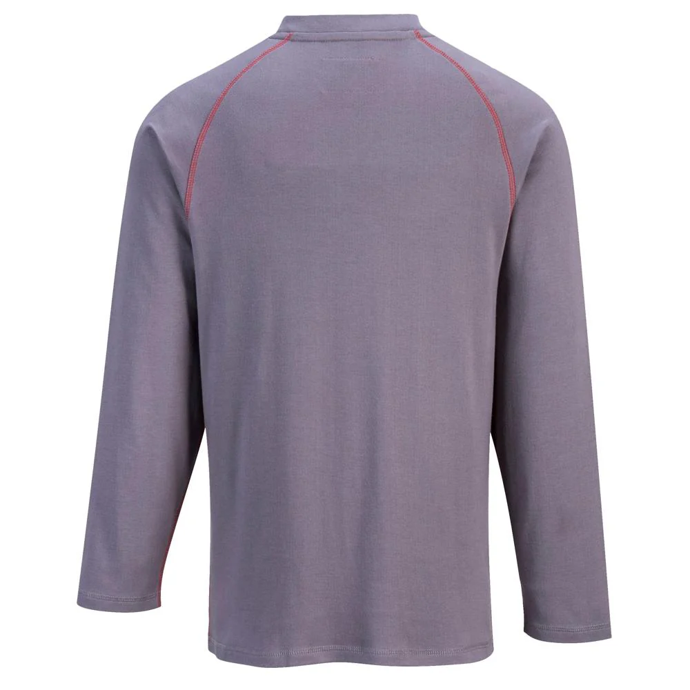 Portwest FR01 - Bizflame FR Crew Neck (Gray) - Image 2
