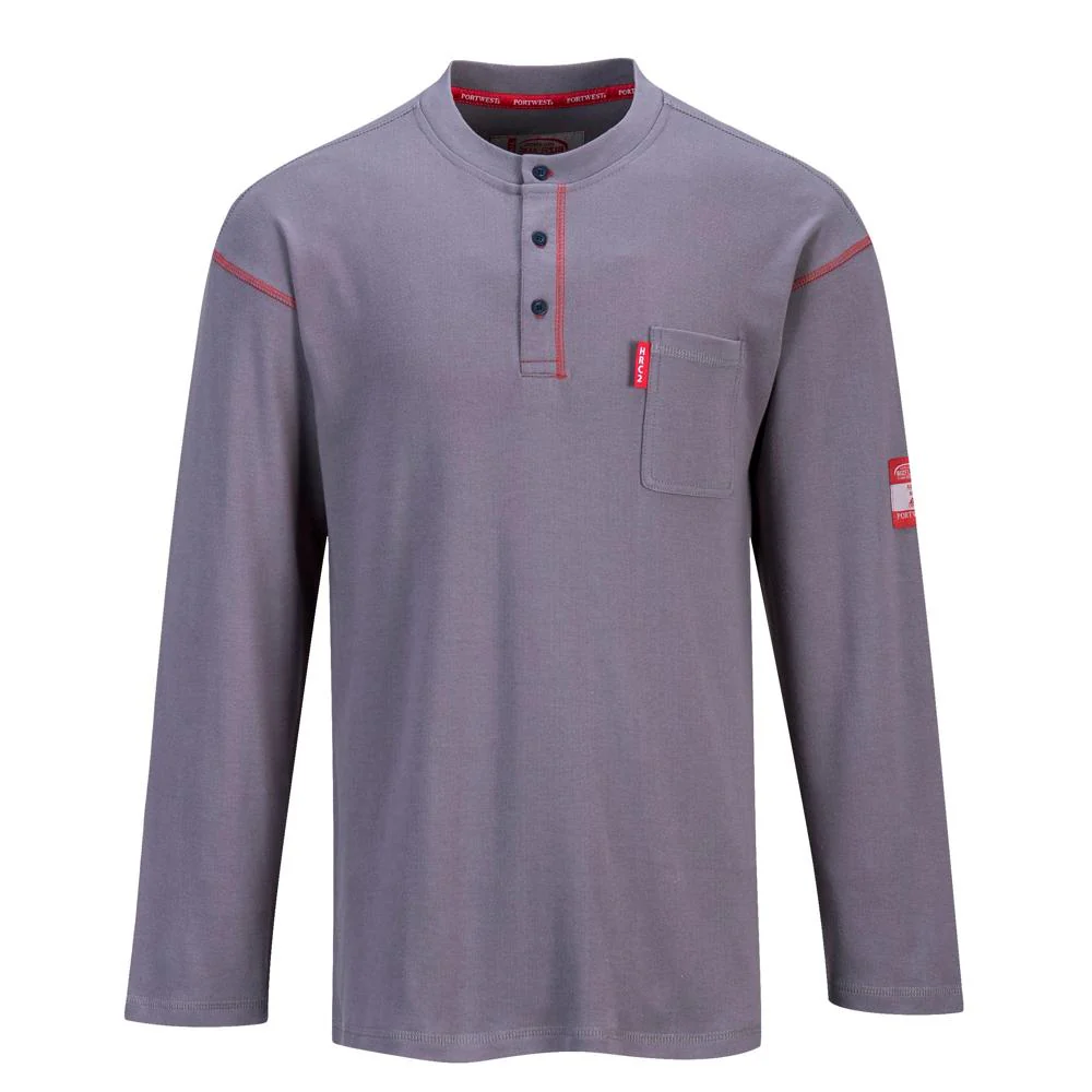 Portwest FR02 - Bizflame FR Henley (Gray)