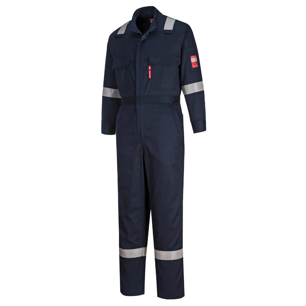 Portwest FR504 - Bizflame 88/12 Women's Coverall (Navy) - Image 2
