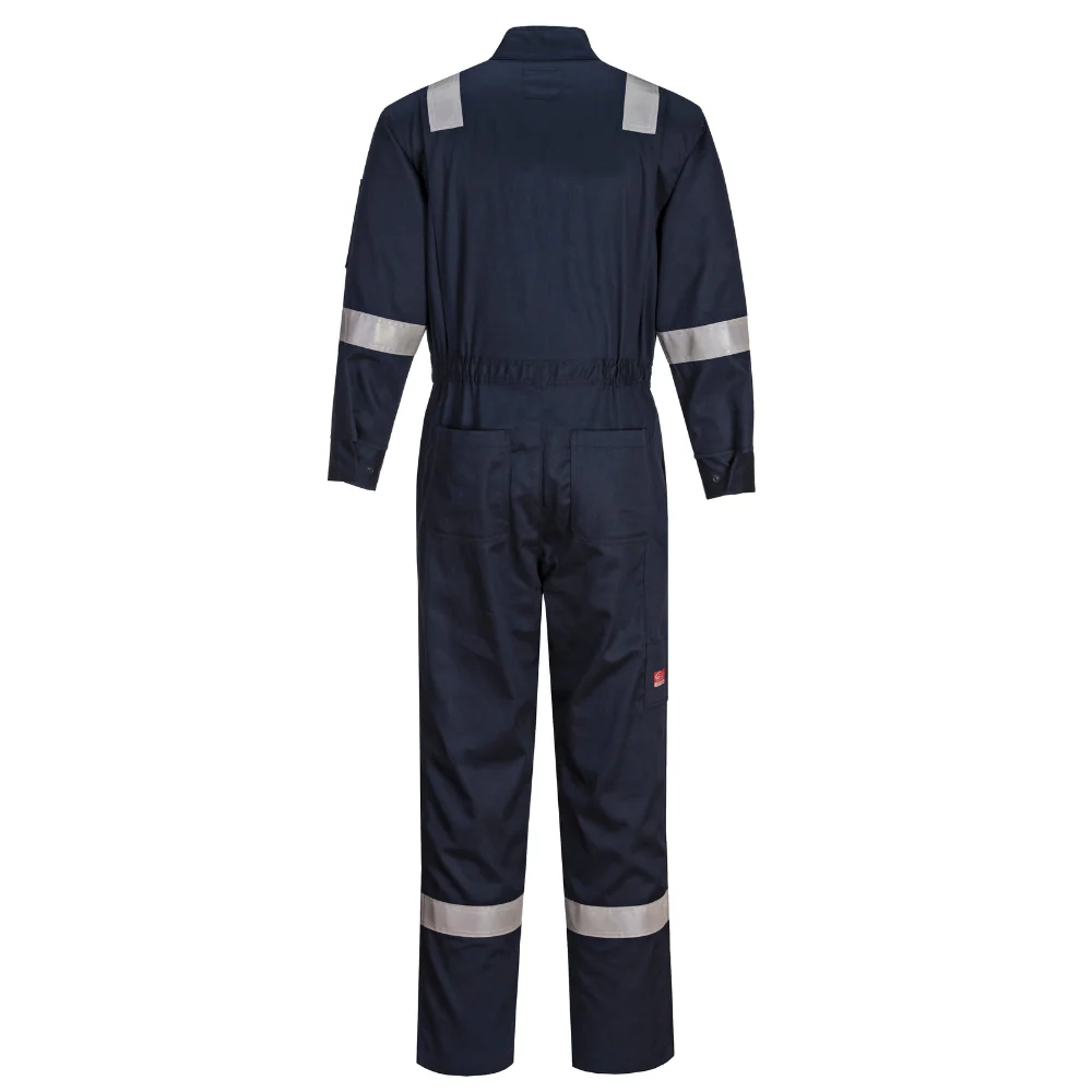 Portwest FR504 - Bizflame 88/12 Women's Coverall (Navy) - Image 3