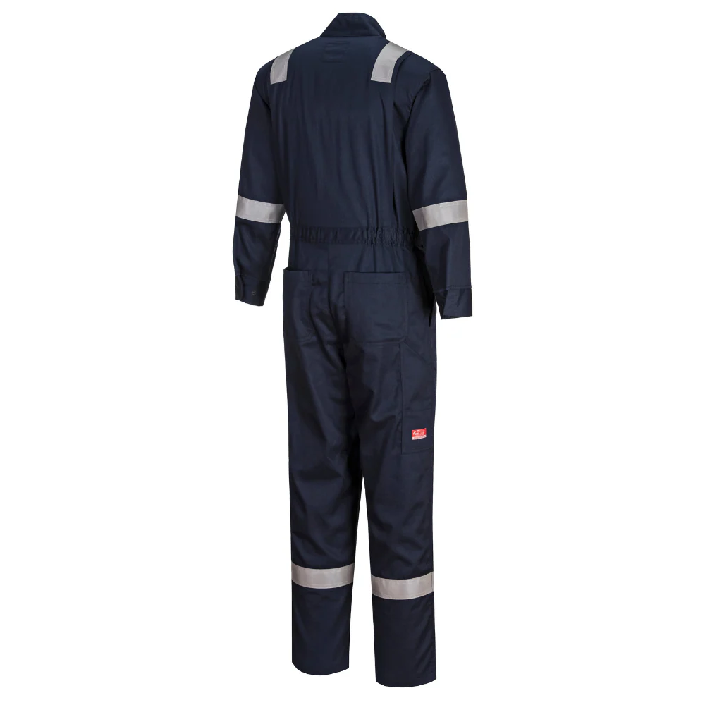 Portwest FR504 - Bizflame 88/12 Women's Coverall (Navy) - Image 4