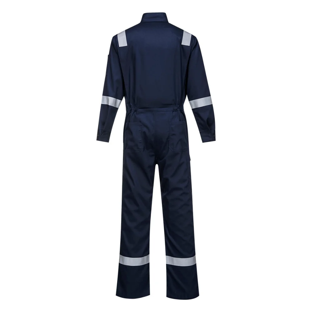 Portwest FR94 - Bizflame 88/12 Iona FR Coverall (Navy) - Image 2
