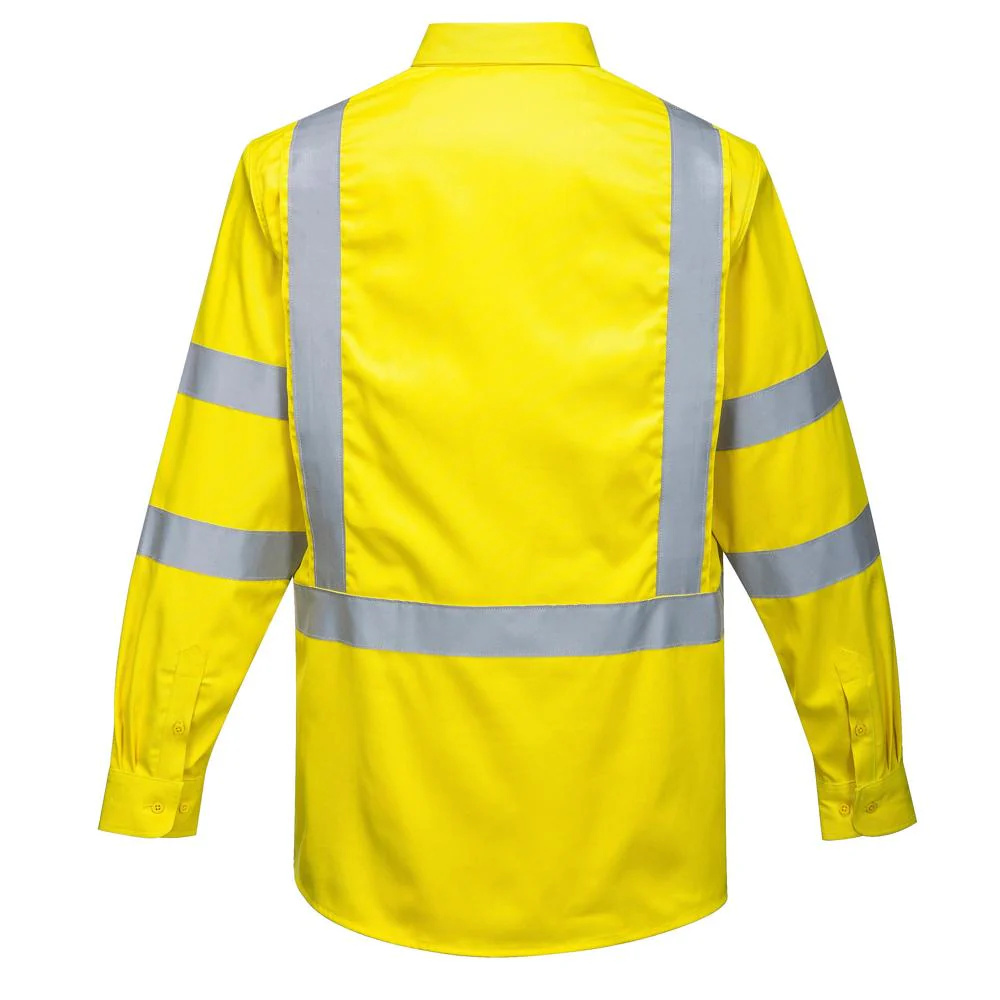 Portwest FR95 - Bizflame 88/12 FR Hi-Vis Shirt - Image 2