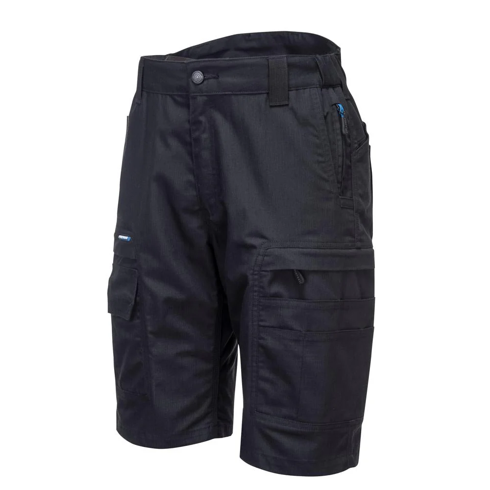 Portwest KX340 - KX3 Ripstop Shorts (Black)