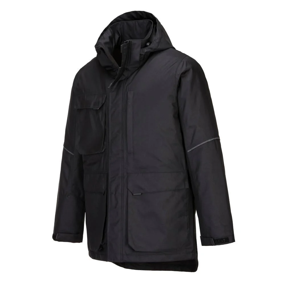 Portwest KX360 - KX3 Parka Jacket (Black)