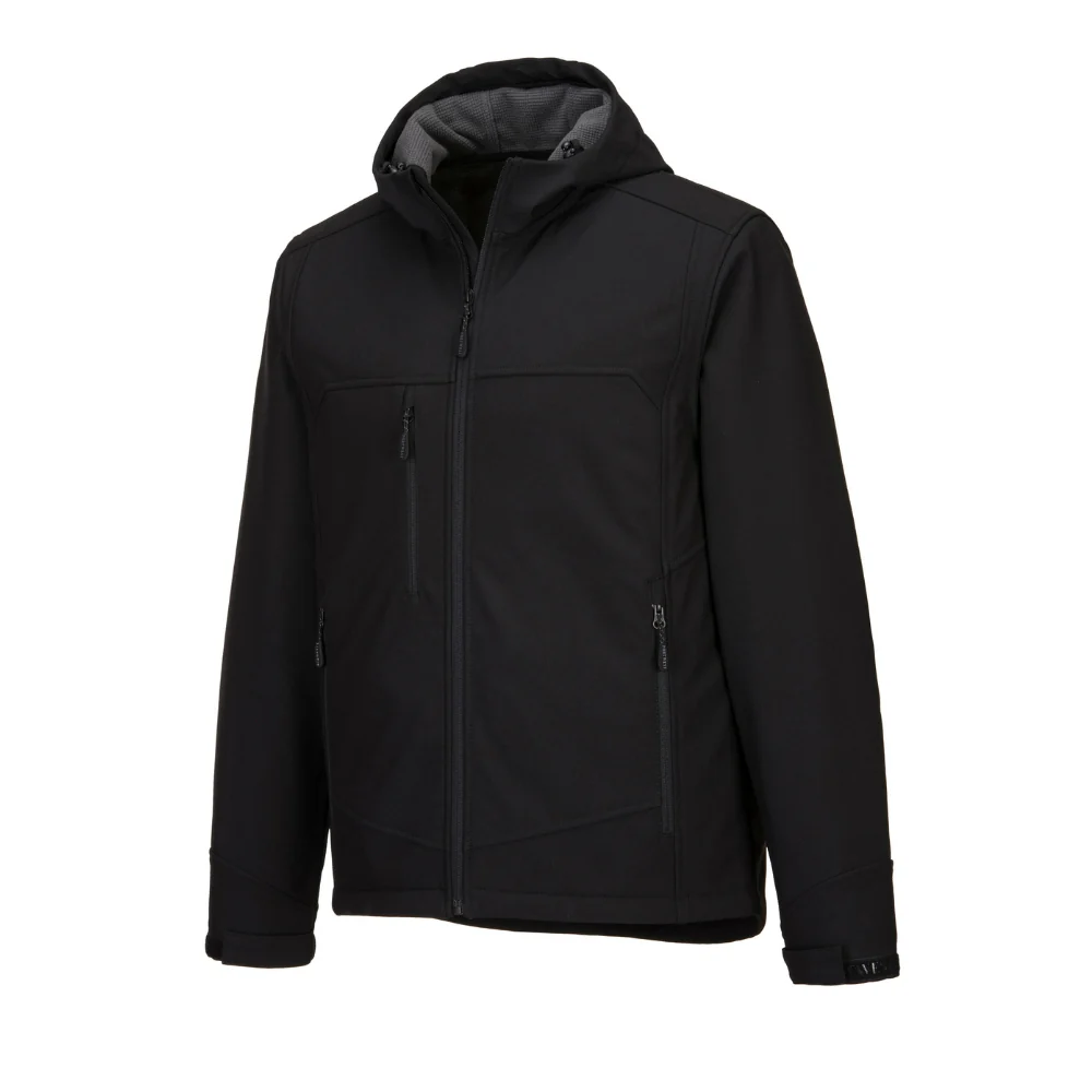 Portwest KX362 - KX3 Hooded Softshell (3L) Black - Image 2